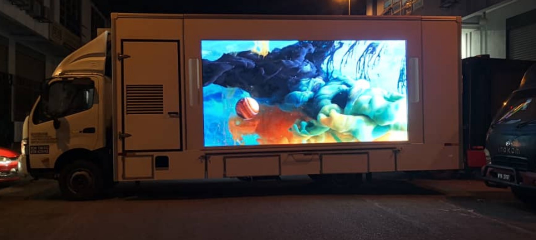 Our HeloLED team is testing the LED Integration