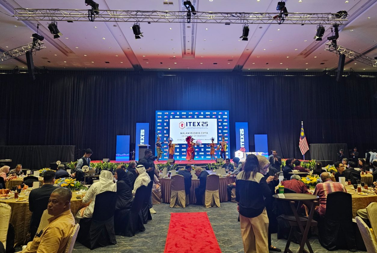 Dynamic LED display at the International Invention, Innovation & Technology Exhibition in Malaysia