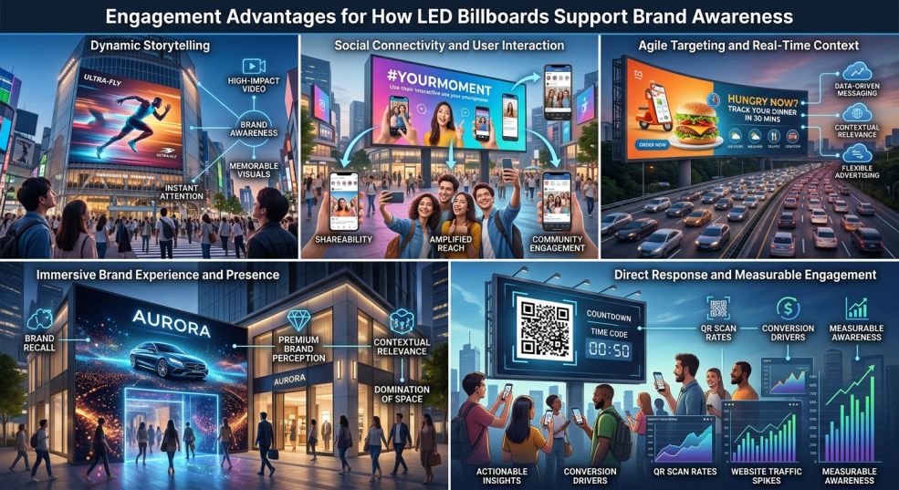 Billboard help in improve engangement