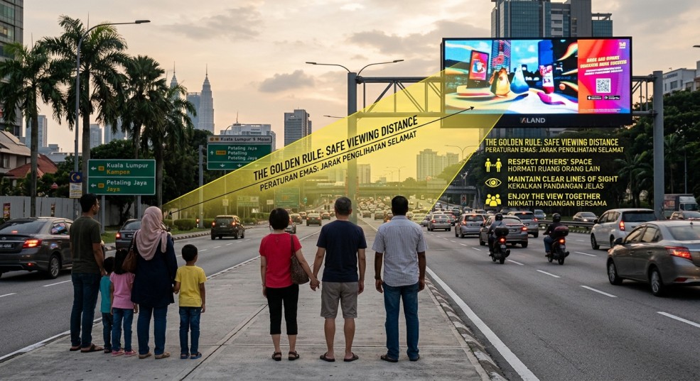 Golden rule in viewing distance